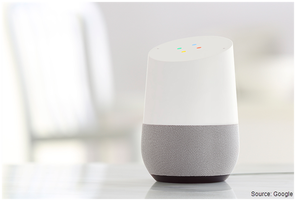 Google Home Image of the Google Home