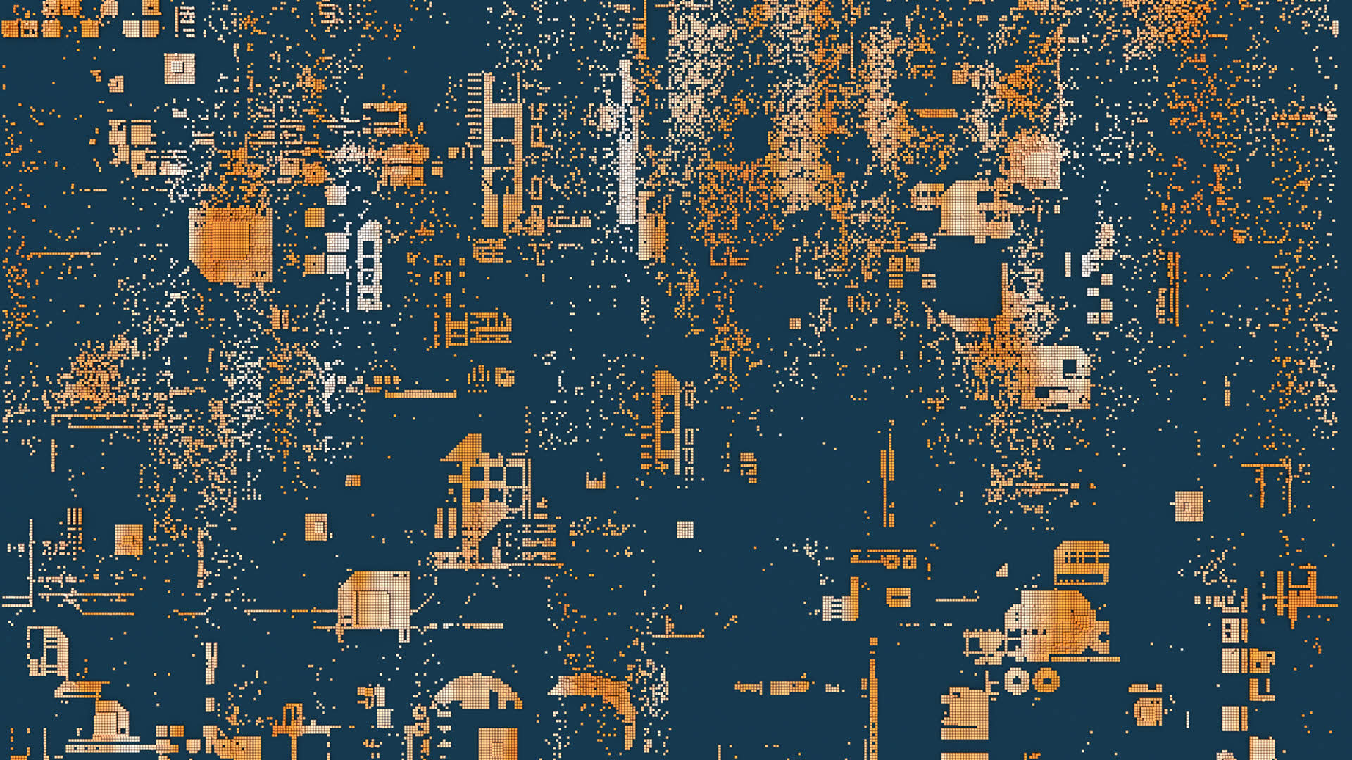 Abstract technology stock image