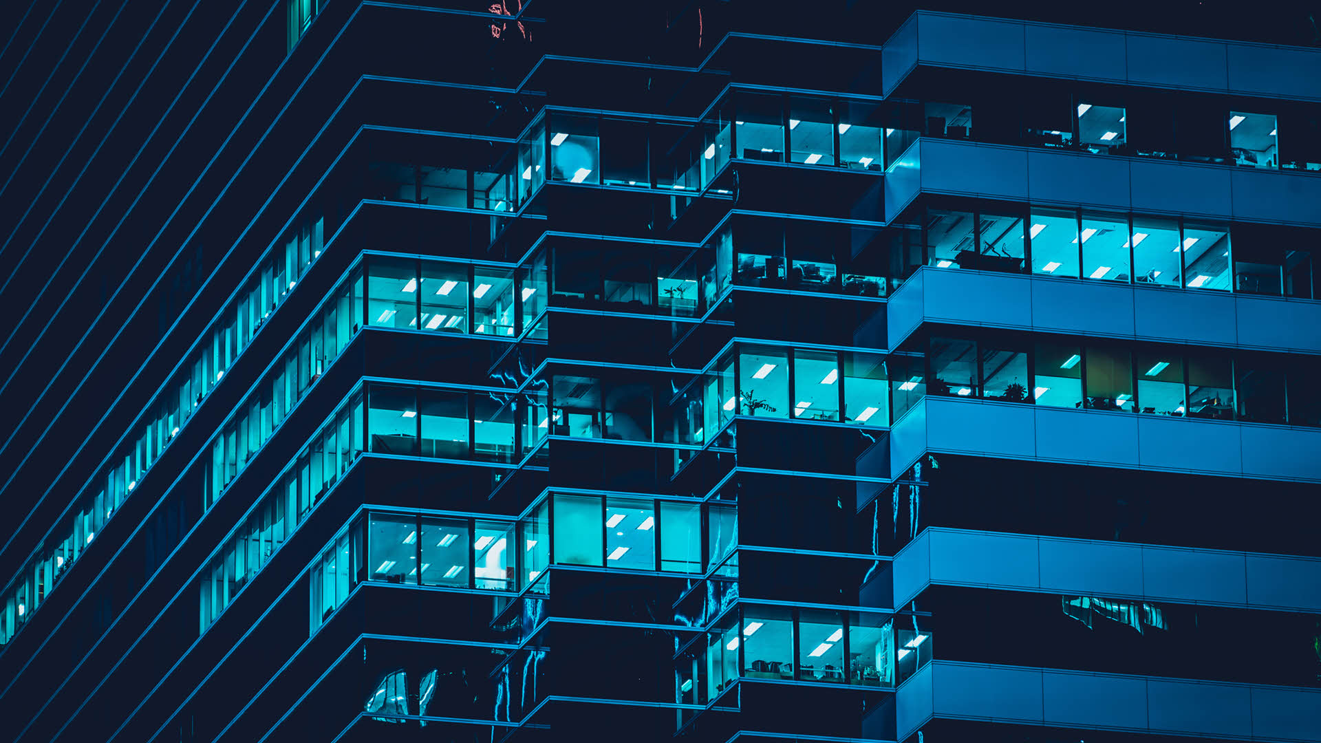 Stock image of a city building