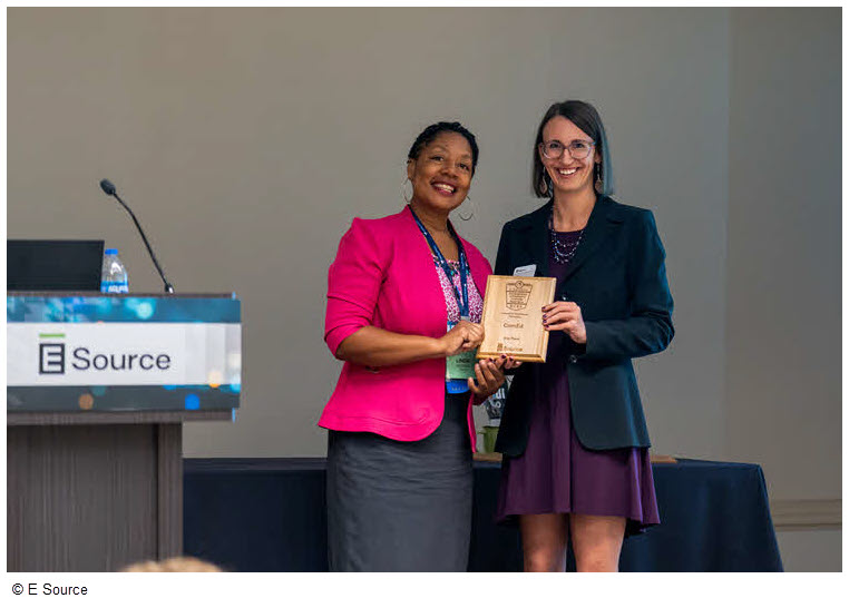 ComEd accepts 2023 Achievement in Customer Experience award at the Forum