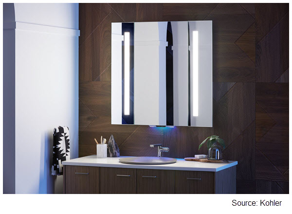 Photo of Kohler Verdera Voice Lighted Mirror